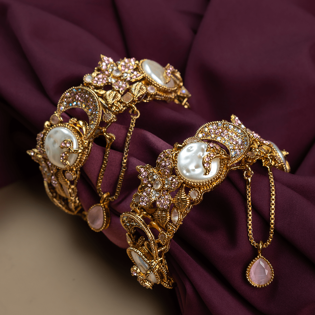 Radiant Bloom Bangles