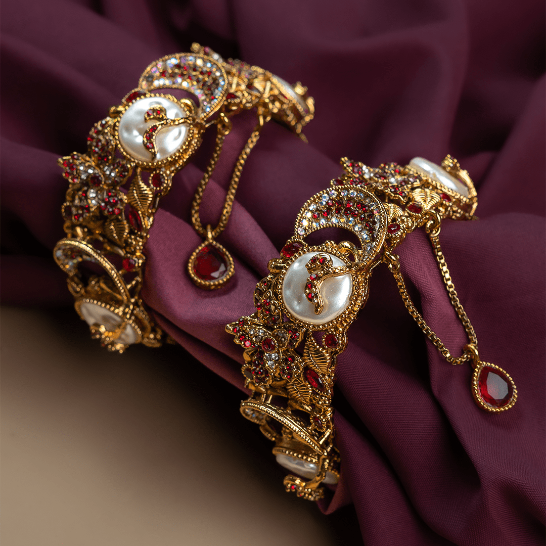 Radiant Bloom Bangles